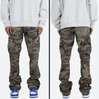 mnml BOOTCUT CARGO PANTS CAMO