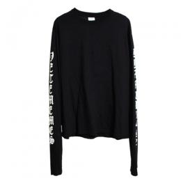 VETEMEMES Black Long Sleeve Shirt