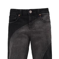 REPUTATION STUDIOS WAVE FLARE DENIM - BLACK