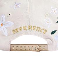 REFERENCE PARADISE LA FLORAL SNAPBACK CAP CREAM BLUE