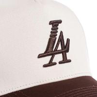 REFERENCE PARADISE LA SNAPBACK CAP CREAM BROWN