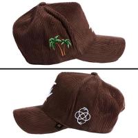 REFERENCE PARADISE LA CORDUROY SNAPBACK CAP BROWN