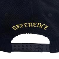 REFERENCE PARADISE LA CORDUROY SNAPBACK CAP BLACK/ROYAL