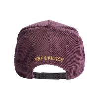 REFERENCE PARADISE LA CORDUROY SNAPBACK CAP PLUM