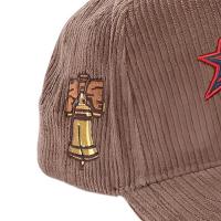 REFERENCE EAGLERS CORDUROY SNAPBACK CAP BROWN