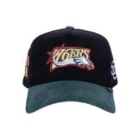 REFERENCE EAGLERS CORDUROY SNAPBACK CAP BLACK/GREEN