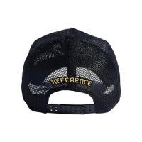 REFERENCE PARADISE LA FULL MESH TRUCKER CAP BLACK