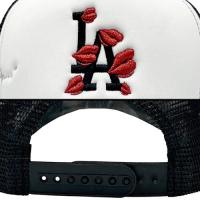 LA ROPA LA TO LIVE AND FLY IN TRUCKER HAT WHITE/BLACK