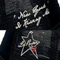 LA ROPA NY IS KISSING ME TRUCKER HAT BLACK