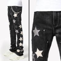 GUAPI OBSIDIAN BLACK VINTAGE STARS DENIM