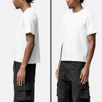 BLACKTAILOR CROPPED T-SHIRT WHITE