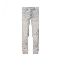 mnml X696 PAISLEY PATTERNED SKINNY DENIM