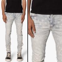 mnml X696 PAISLEY PATTERNED SKINNY DENIM