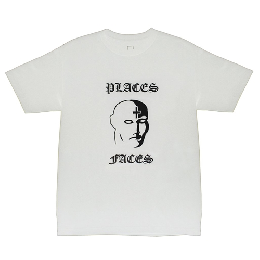 PLACES+FACES Faces Logo Tee / WH