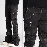 GUAPI IRON GREY DISTRESSED DENIM