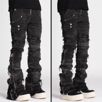 GUAPI IRON GREY DISTRESSED DENIM