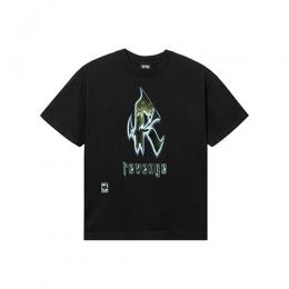 REVENGE HORROR TEE BLACK