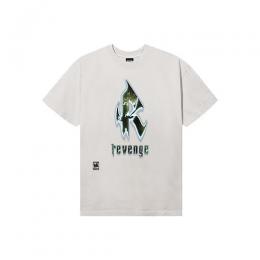 REVENGE HORROR TEE CEMENT
