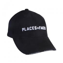 PLACES+FACES P+F 3D Embroidery Cap / BK