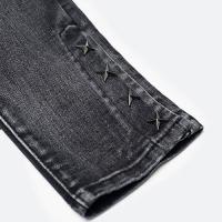 mnml M588 SNAP SLIM DENIM - WASHED BLACK