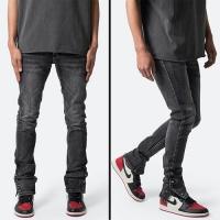 mnml M588 SNAP SLIM DENIM - WASHED BLACK