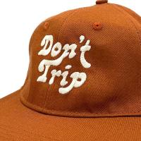 Free & Easy DON'T TRIP SOFT BRIM  STRAPBACK CAP - RUST