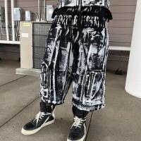 DEMIK EXCLUSIVES BLACK SWAN ZIP PLUS SHORTS