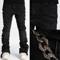 GUAPI IRON GREY CHAIN DENIM