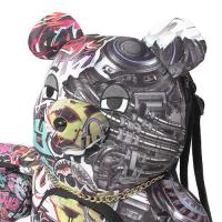 SPRAYGROUND SPLIT CYBERSHARK MONEYBEAR BACKPACK