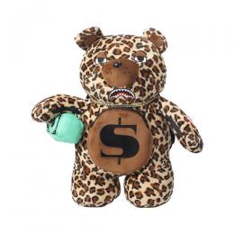 SPRAYGROUND LEOPARD MONEYBEAR BACKPACK
