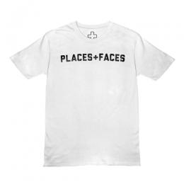 PLACES+FACES SHORT SLEEVE LOGO TEE / WHITE