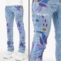 GUAPI PURPLE FLOWER DENIM