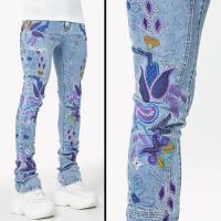 GUAPI PURPLE FLOWER DENIM