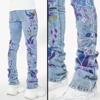 GUAPI PURPLE FLOWER DENIM