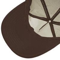 Free & Easy DON'T TRIP EMBROIDERED TRUCKER CAP - BROWN