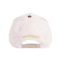 REFERENCE PARADISE LA BEADED SNAPBACK CAP CREAM BURGUNDY