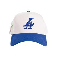 REFERENCE PARADISE LA SNAPBACK CAP CREAM BLUE