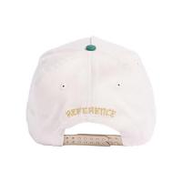 REFERENCE PARADISE LA BEADED SNAPBACK CAP CREAM GREEN