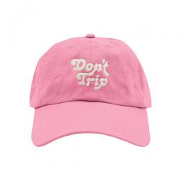 Free & Easy DON'T TRIP DAD HAT -  BUBBLE GUM