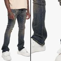 VALABASAS PARREL STACKED FLARE JEAN DIRTY VINTAGE
