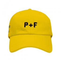 PLACES+FACES ”P+F” CAP / YEL×BLACK