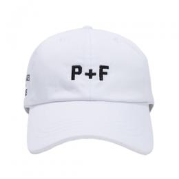 PLACES+FACES ”P+F” CAP / WHITE