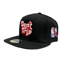 F&E x NBA Con x New Era 9FIFTY DON'T TRIP SNAPBACK CAP BLACK