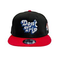 F&E x NBA Con x New Era 9FIFTY DON'T TRIP SNAPBACK CAP BLACK/RED