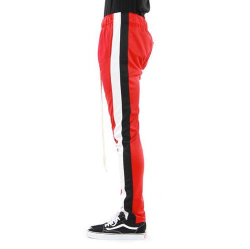 black and red eptm track pants