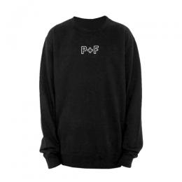 PLACES+FACES ”BURN AFTER REDING” SWEATER