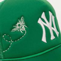 AGENT009 x RETROVERT NY TRUCKER CAP GREEN