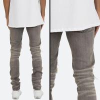 mnml X284 MOTO SKINNY DENIM - GREY/BLUE