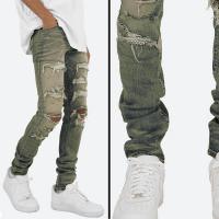 mnml X201 RHINESTONE SKINNY DENIM - BLUE