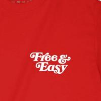 Free & Easy HEART & ARROW SS TEE - RED